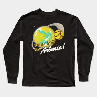 Ball Alien Planet Vacation Long Sleeve T-Shirt